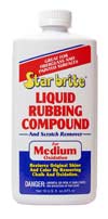Starbrite Liquid Rubbing Compound for medium Oxidation 