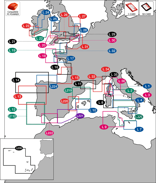 C Map Chart Catalogue